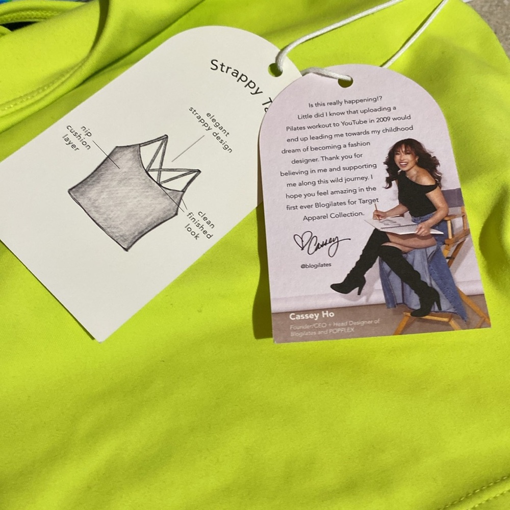 Limeade Strappy Tank - Picture 4 of 10